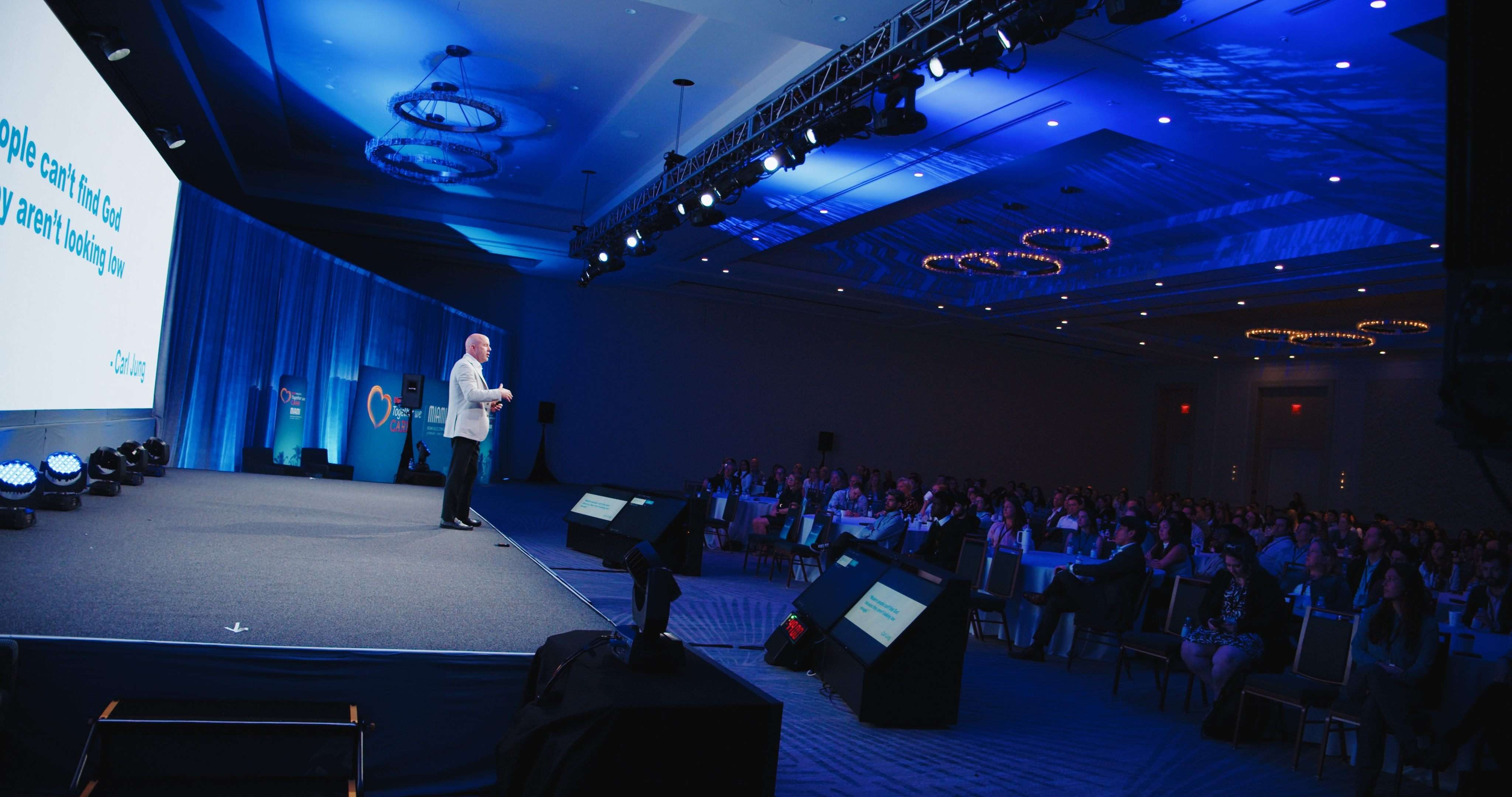 Brian Parsley live on stage