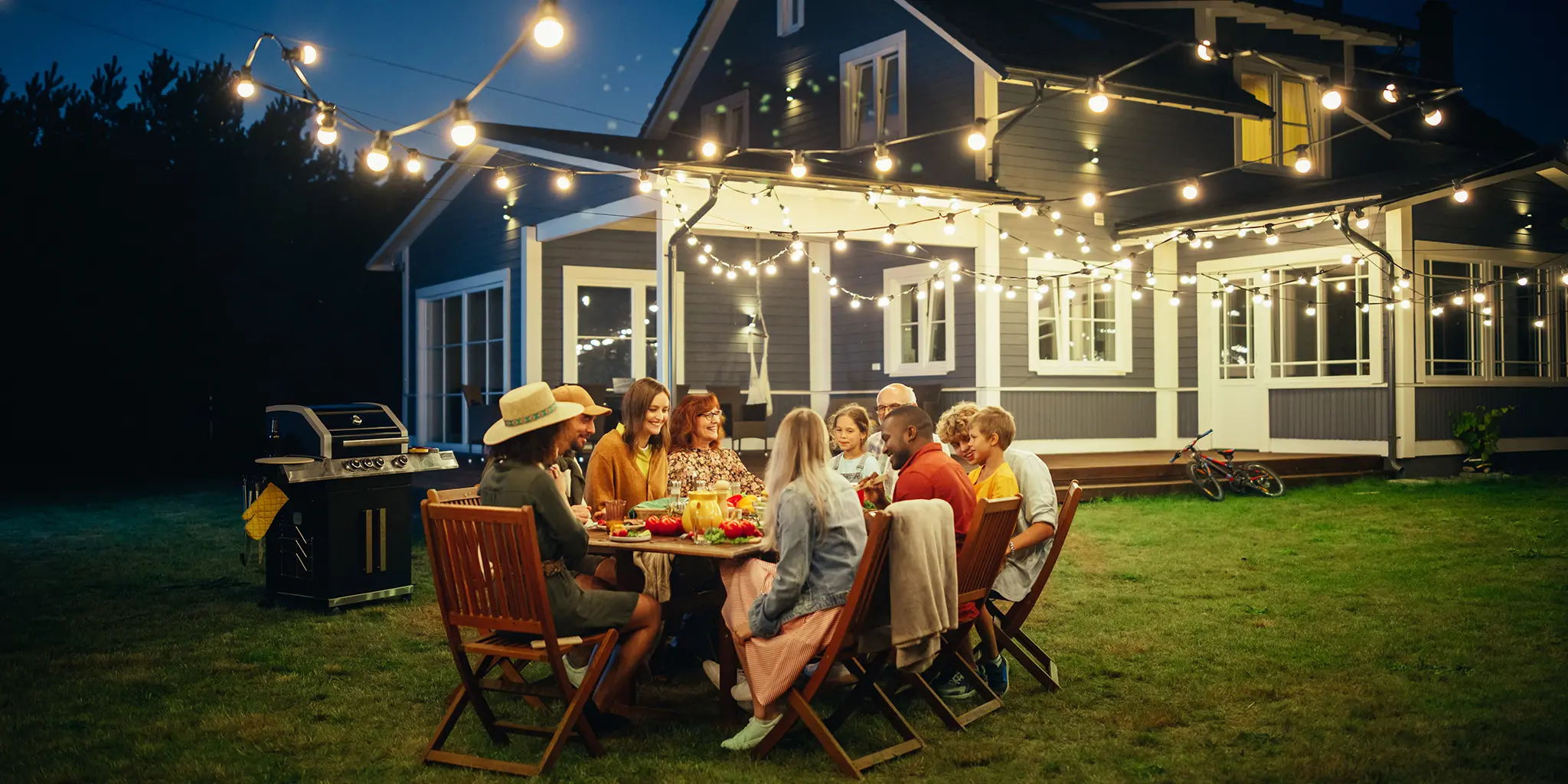 Backyard Parties — Golf simulator rental for home parties in Anaheim CA