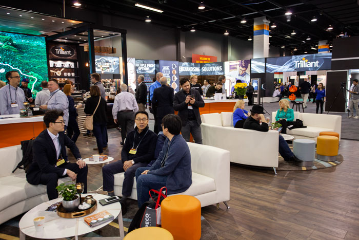 Trade Shows — Golf simulator rental for Anaheim Convention Center trade shows