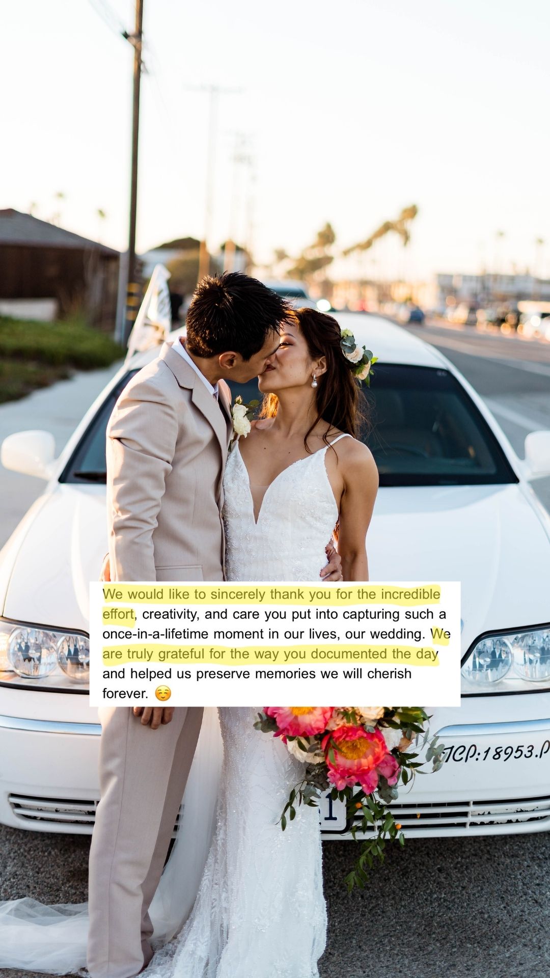 Client review photo