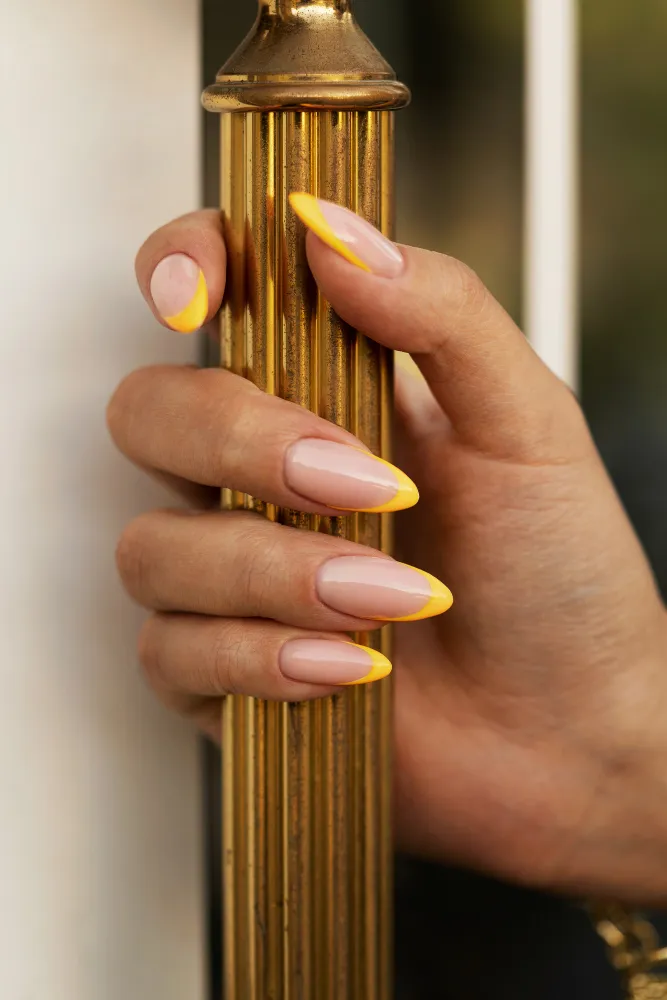 Gel manicure nail design by Raleigh nail artists