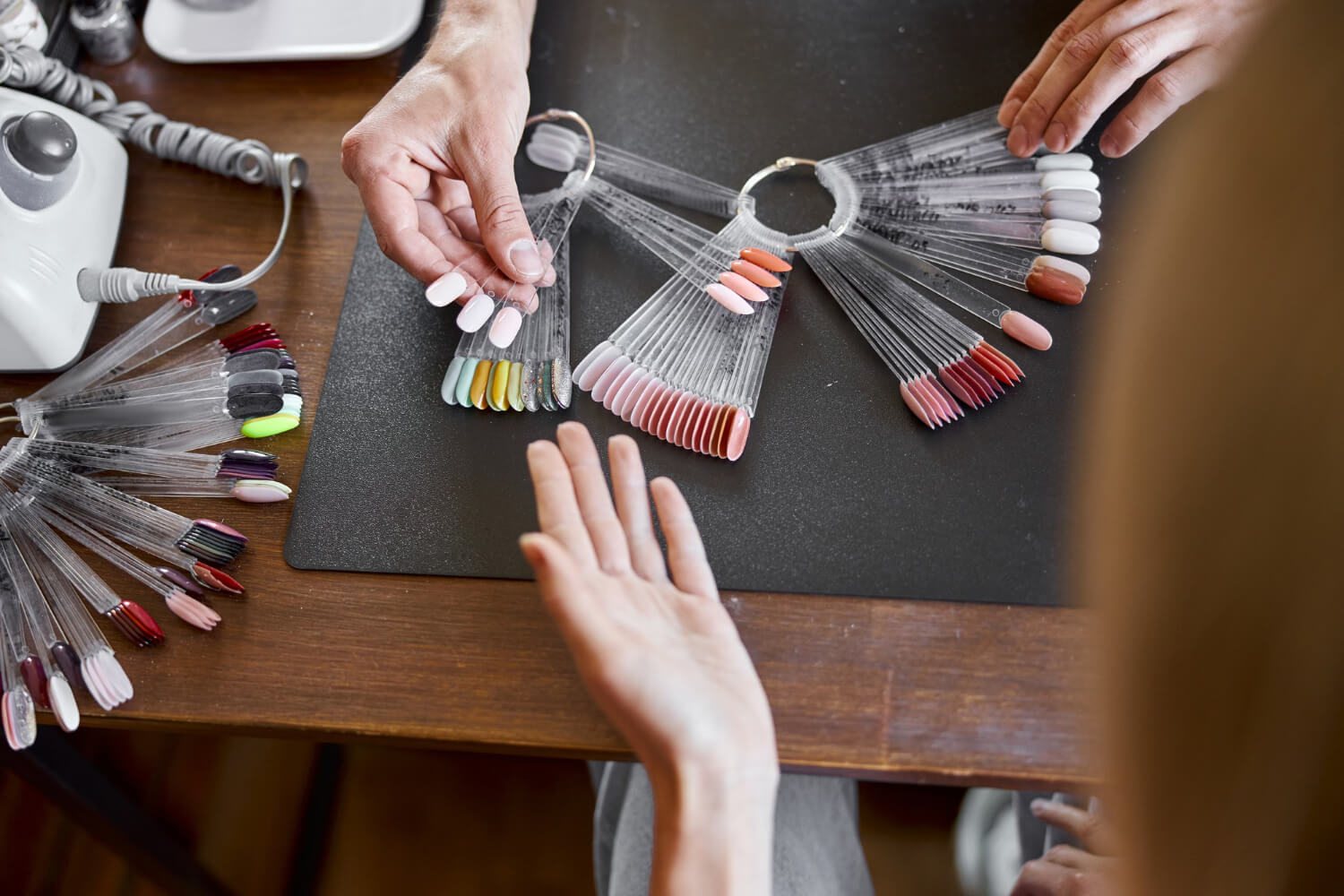 Elegant nail art design by Diva Nails and Spa in Raleigh