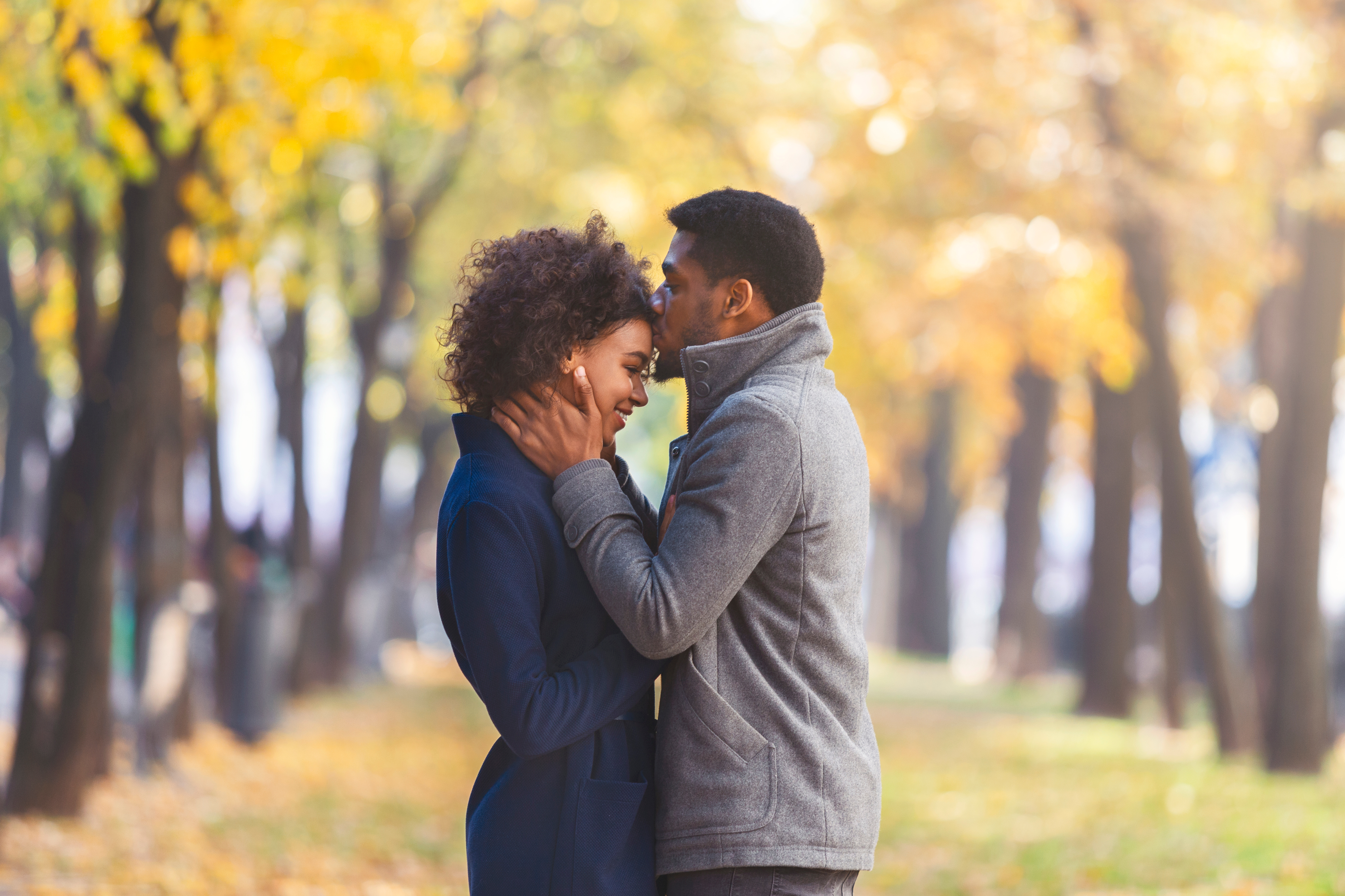 Couple sharing a quiet moment together