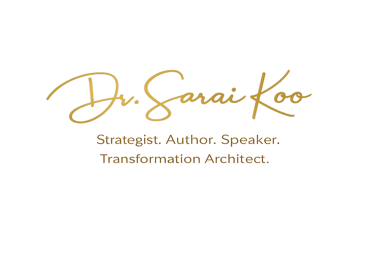 Dr. Sarai Koo signature