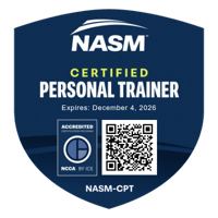 Wellness and fitness certification badge