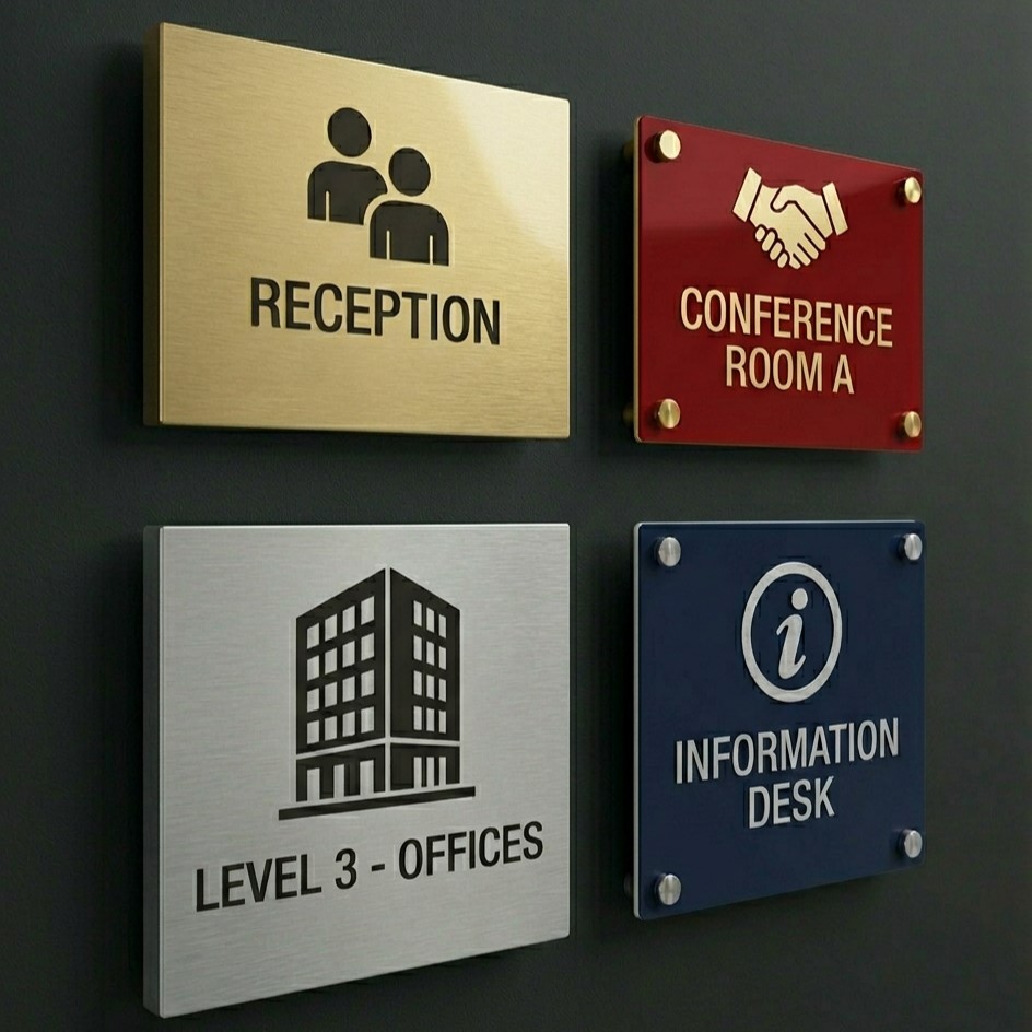 Office and facility signage