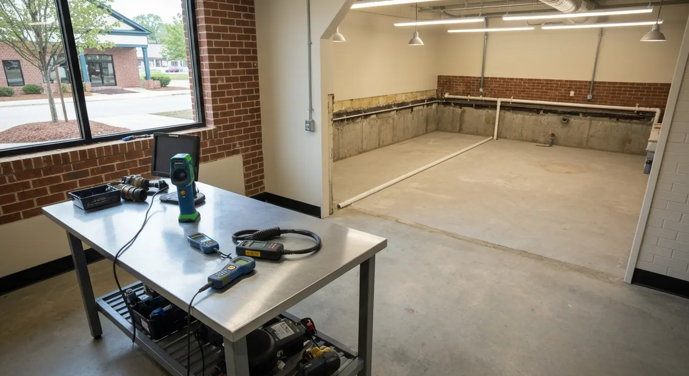 Commercial leak detection services