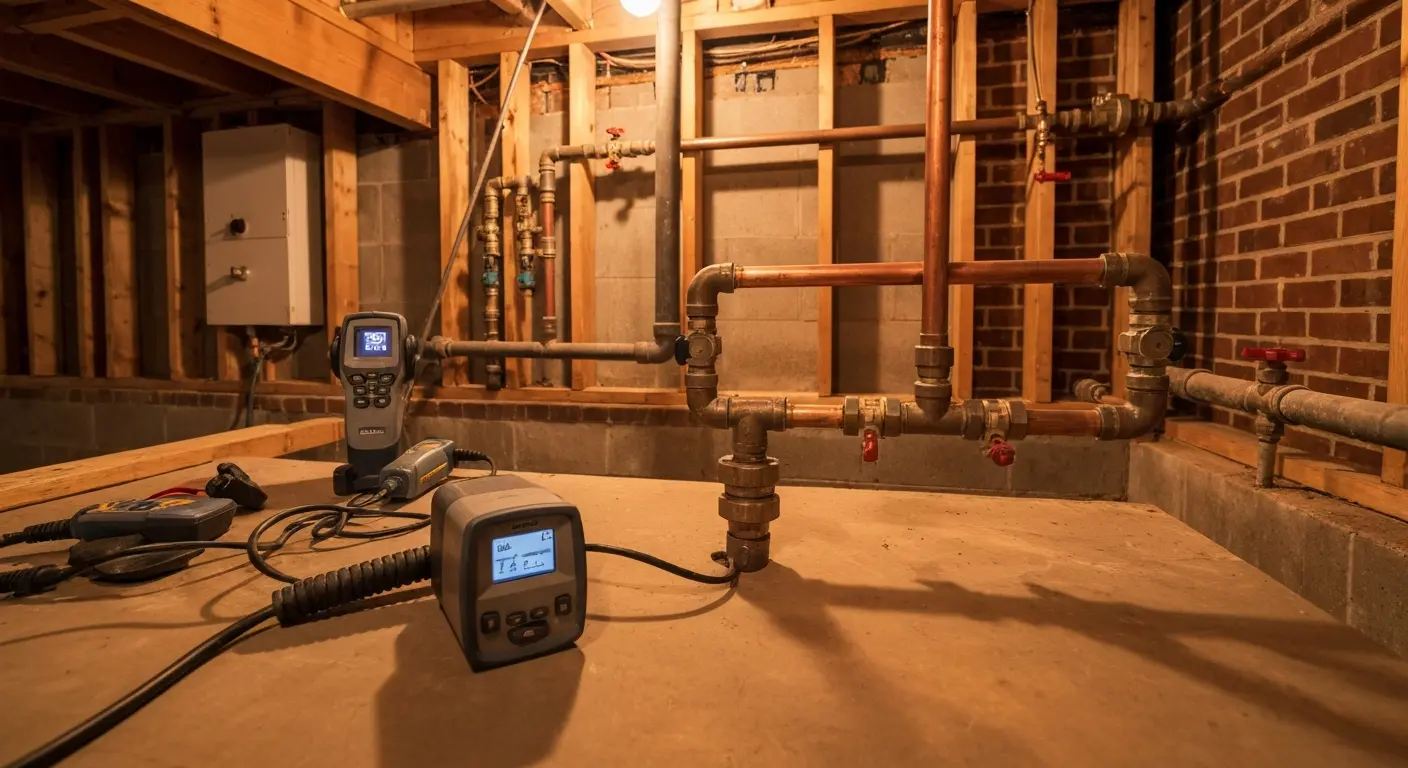 Residential leak detection in Shelby