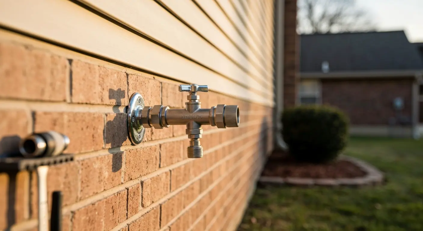 Outdoor fixture installation