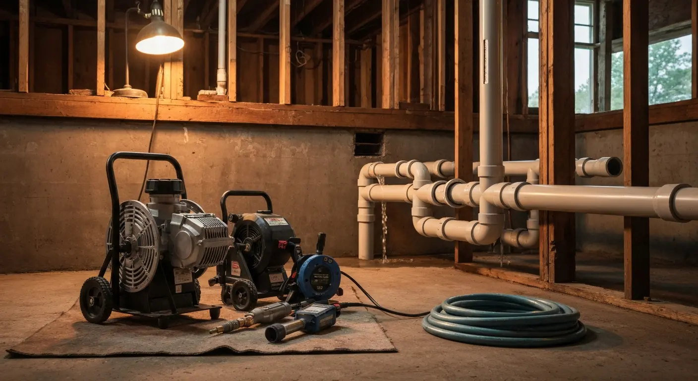 Drain cleaning service