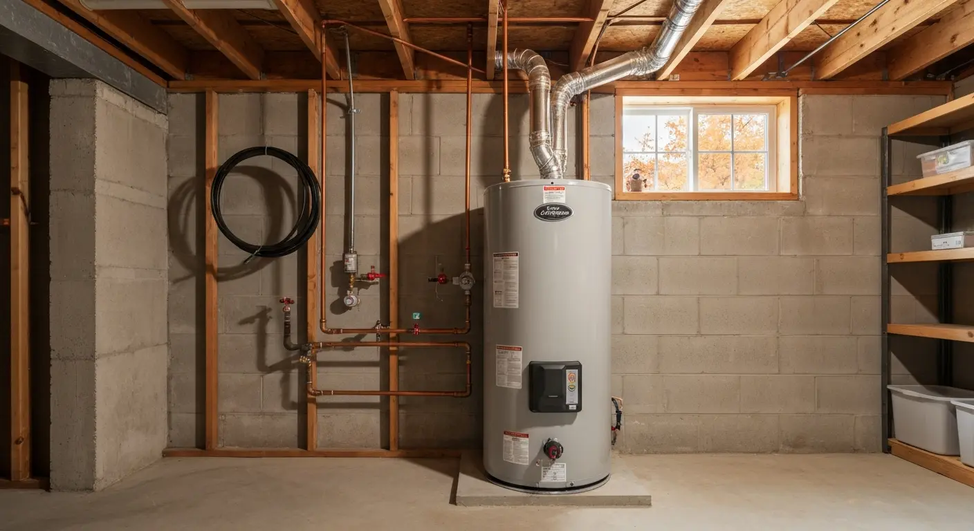 Water heater installation