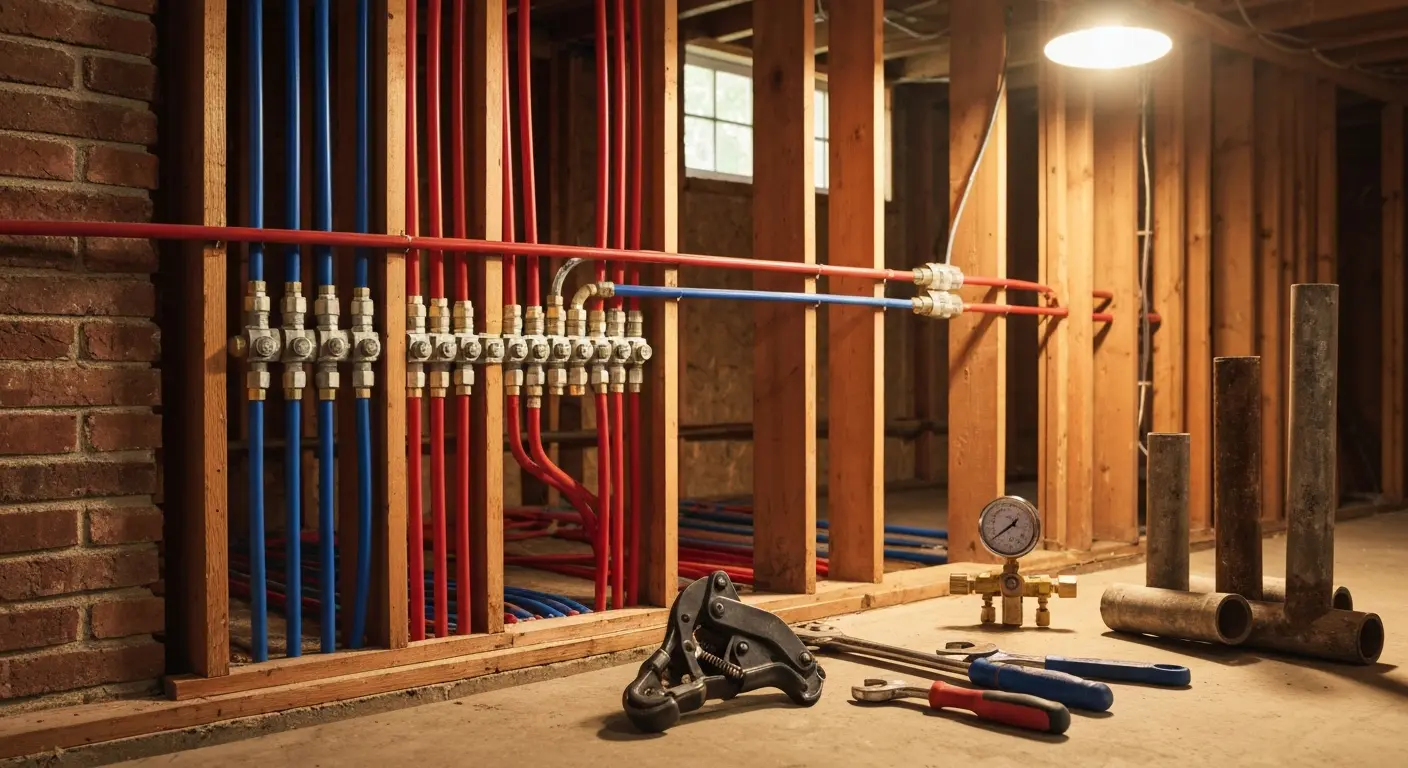 Whole house repipe Shelby NC