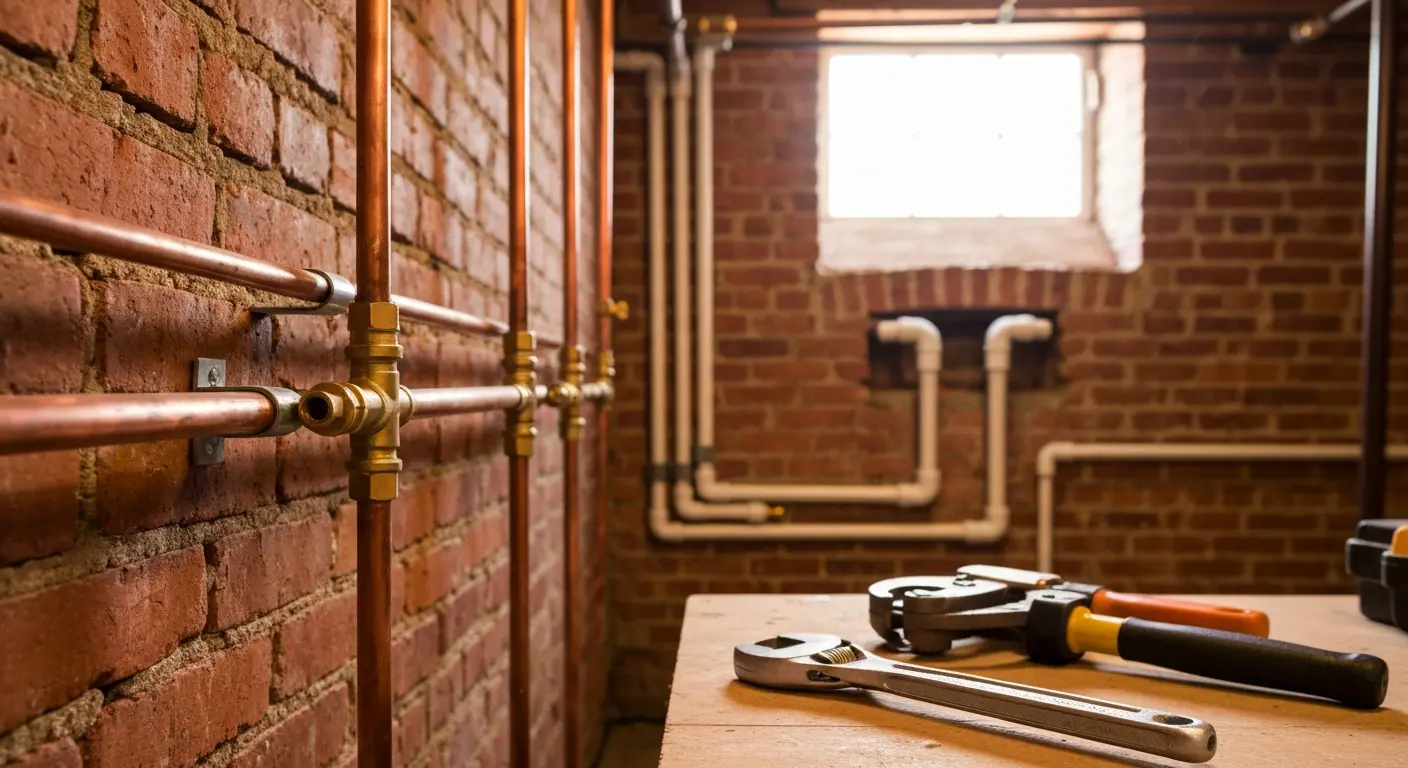 Pipe replacement and upgrade work