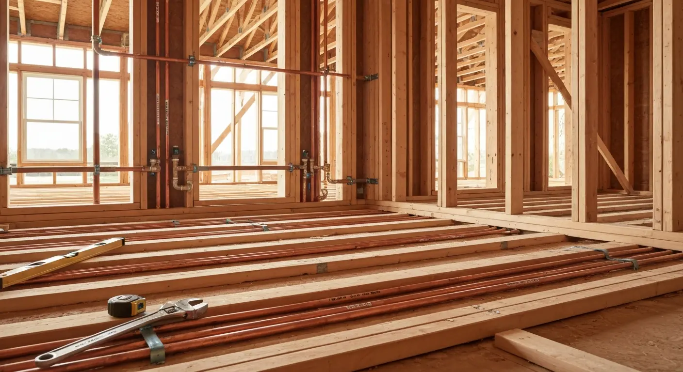 New construction plumbing