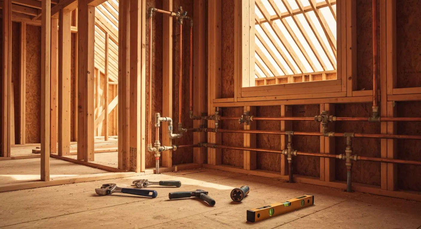 New construction plumbing