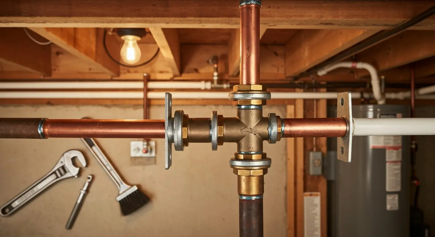 Pipe joint repair and fitting replacement