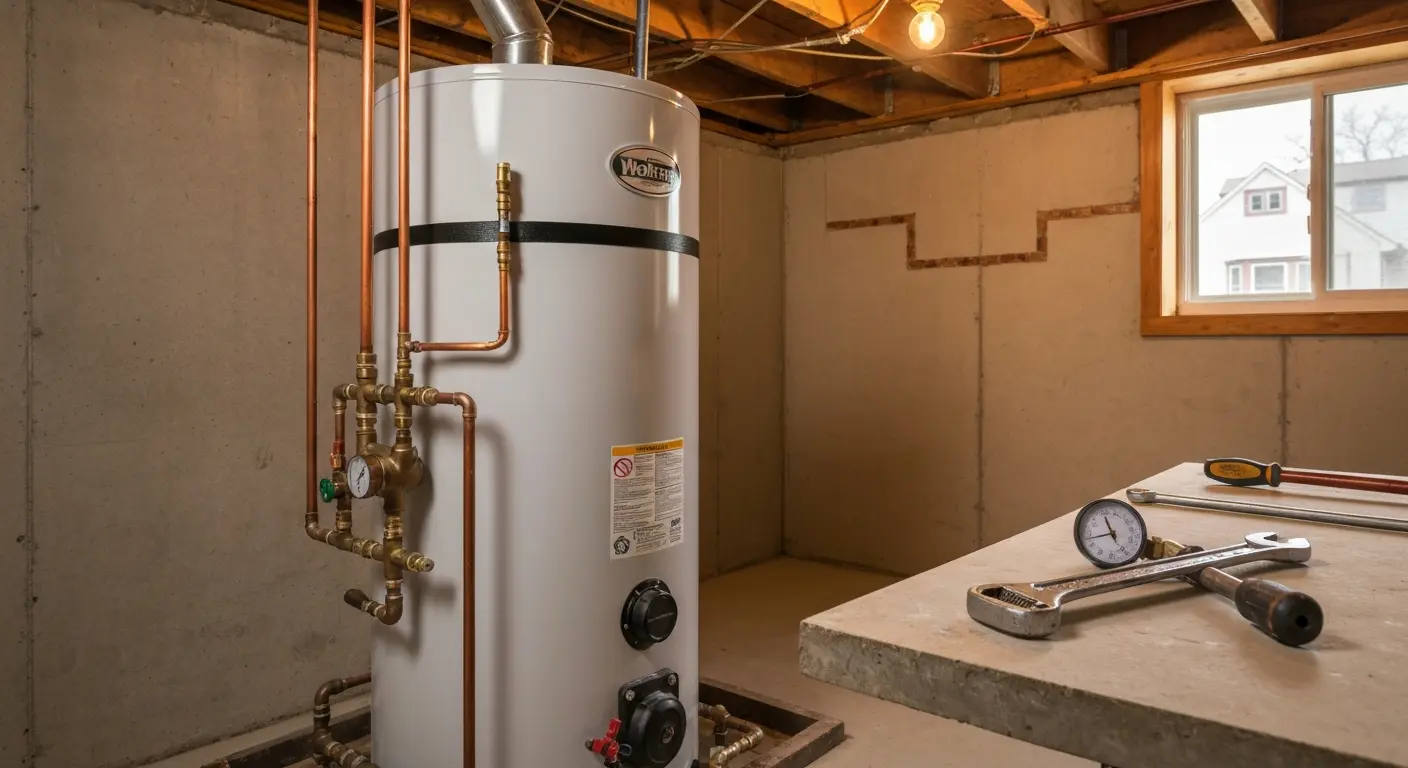 Water heater installation
