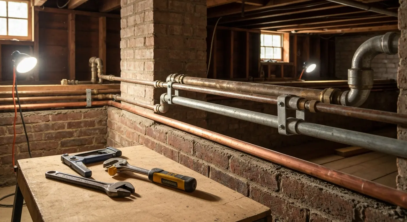 Corroded pipes replacement Shelby NC