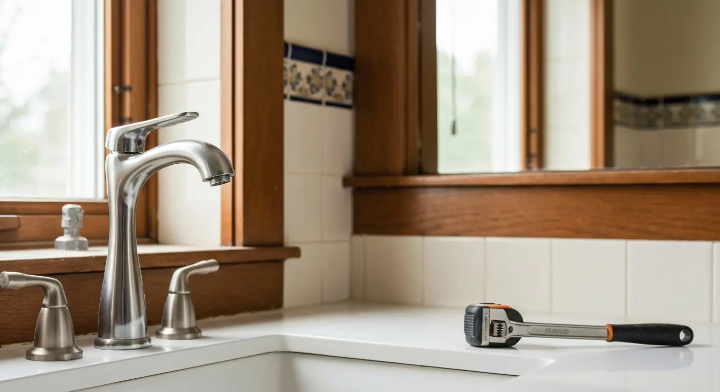 Bathroom and kitchen fixture installation