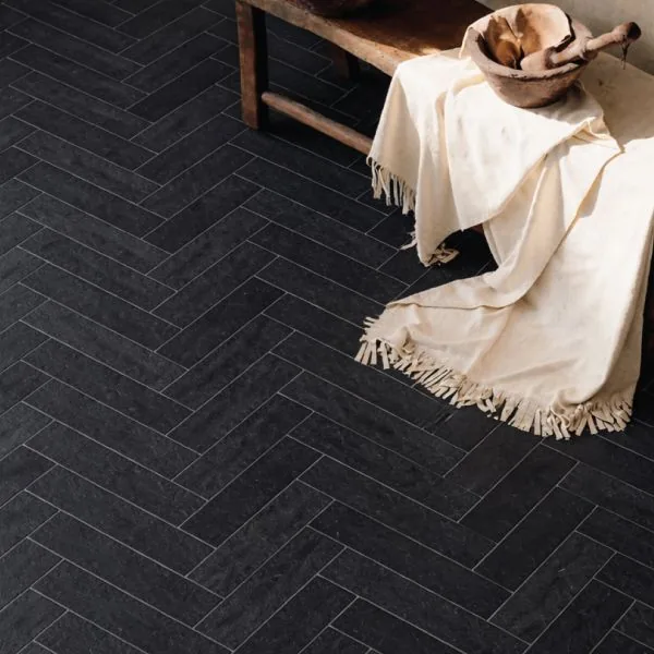 Flooring options — wood, natural stone and terrazzo
