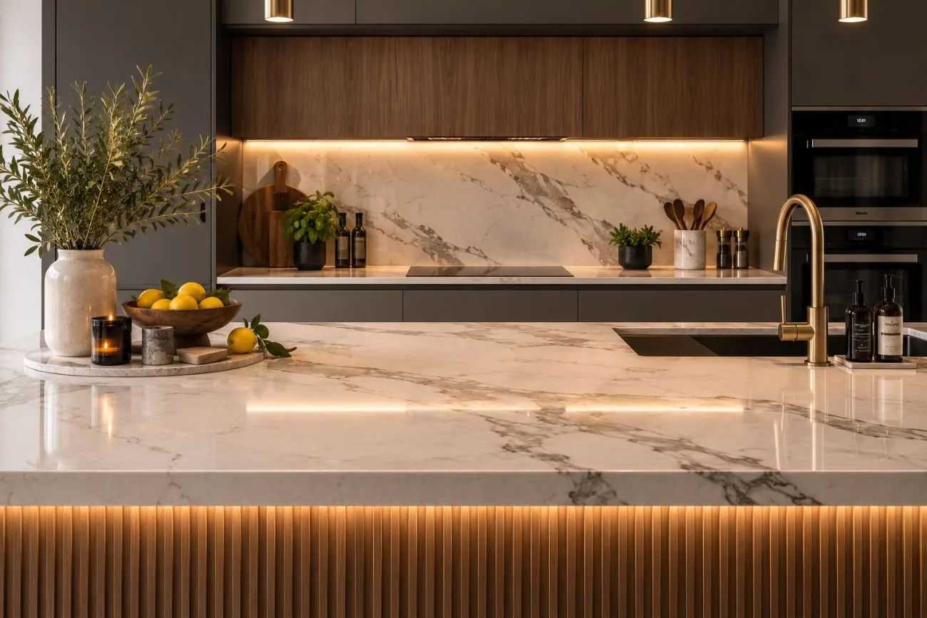 Marble surface detail