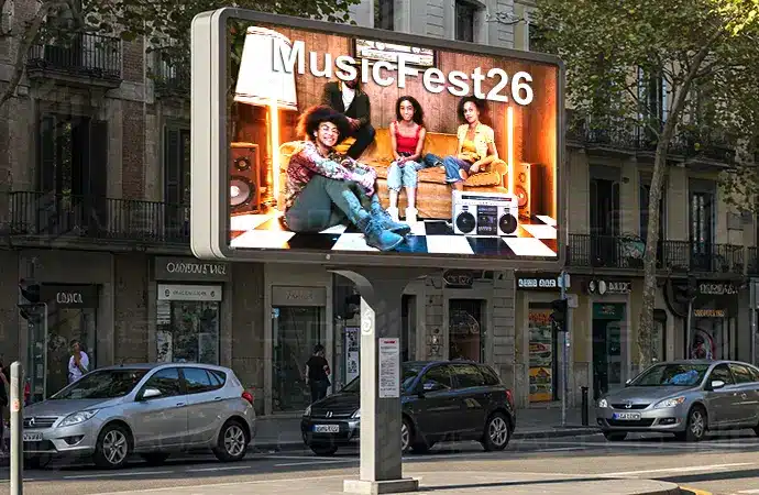 Pantalla LED exterior