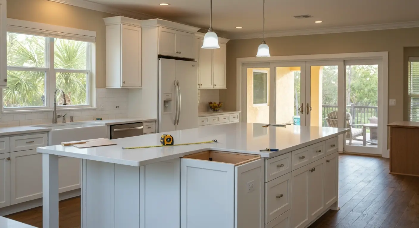 Kitchen island design and build