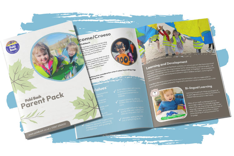 Free Parent Pack from Pobl Bach Nursery