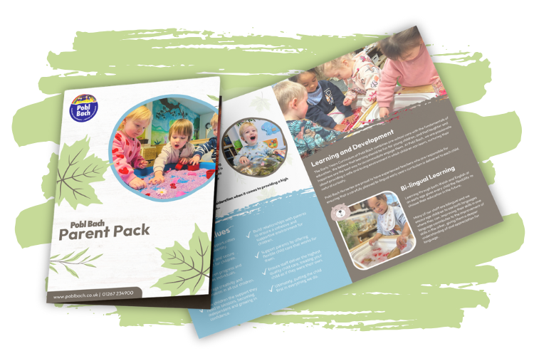 Free Parent Pack from Pobl Bach Nursery