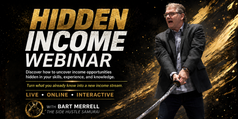 The Hidden Income Webinar with Bart Merrell
