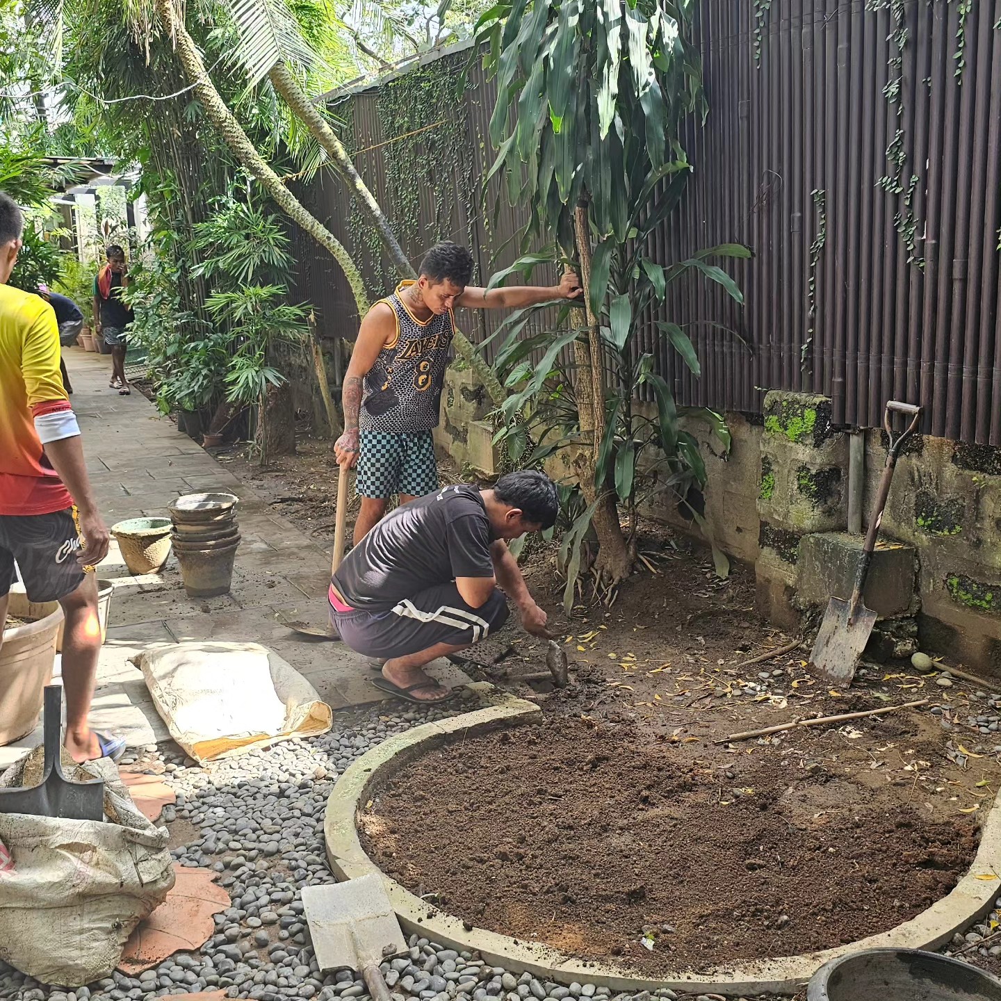 Metro Manila Hardscaping Work
