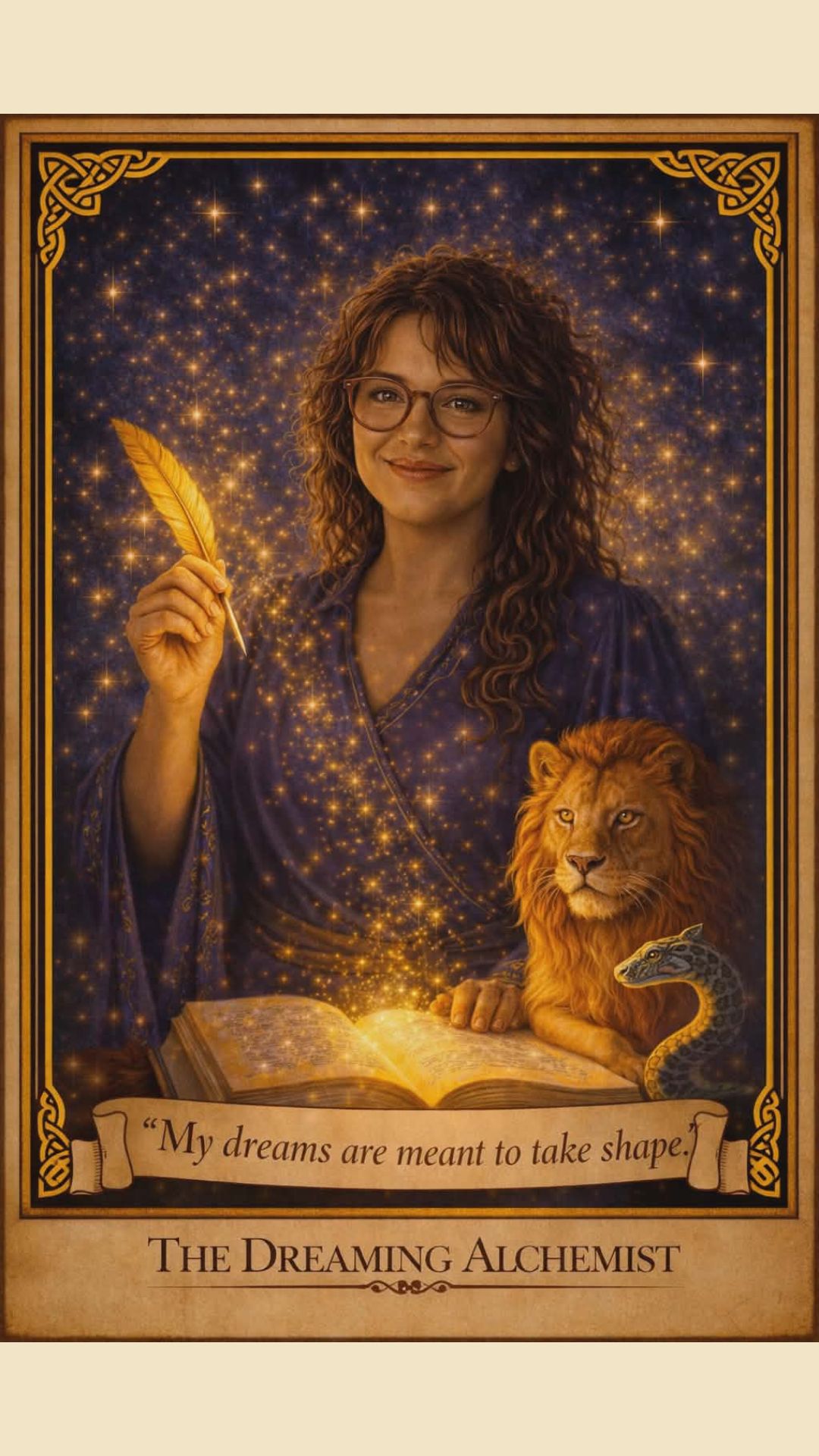 The Dreaming Alchemist — Enchanted Persona art