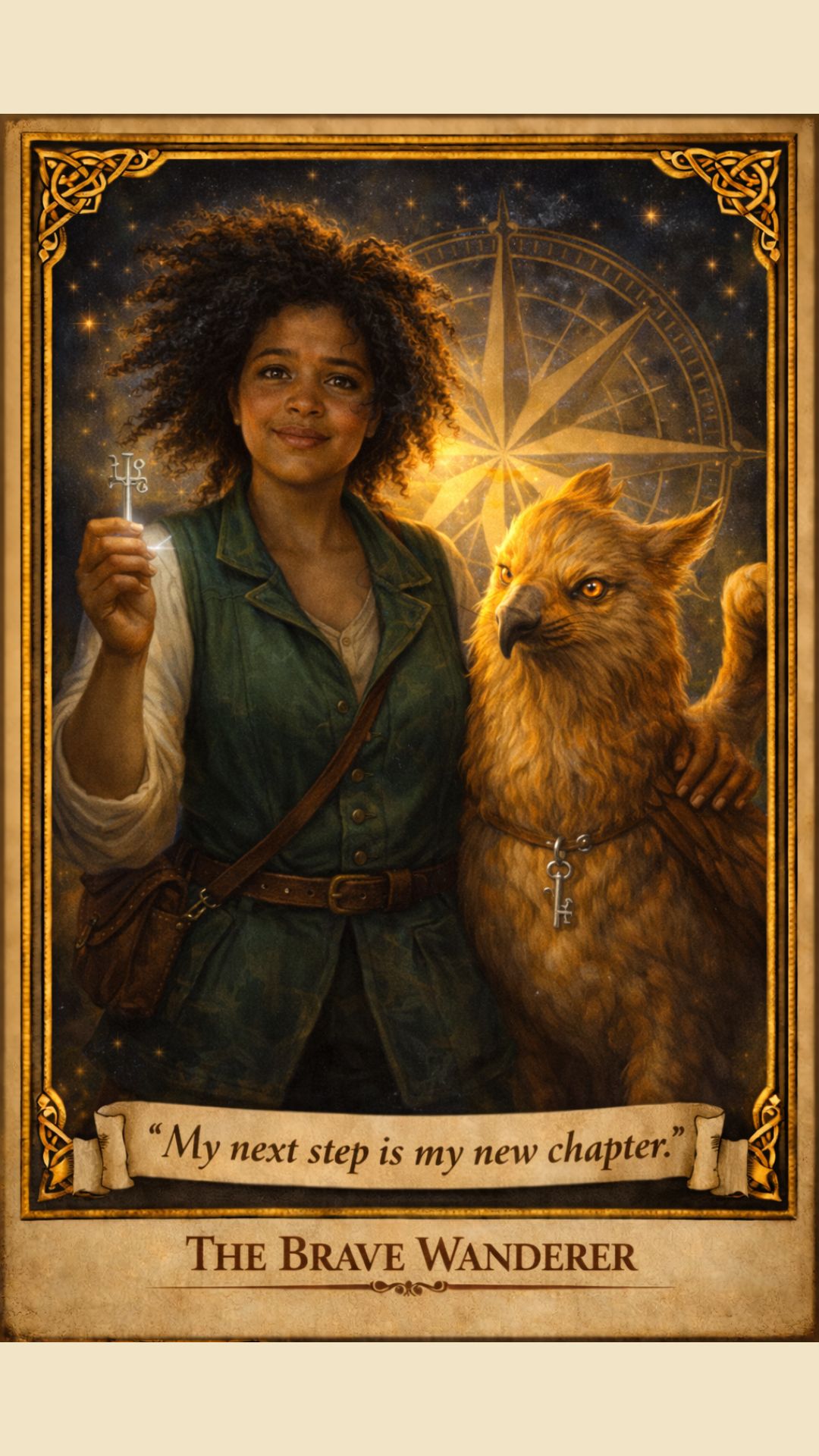 The Brave Wanderer — Enchanted Persona art