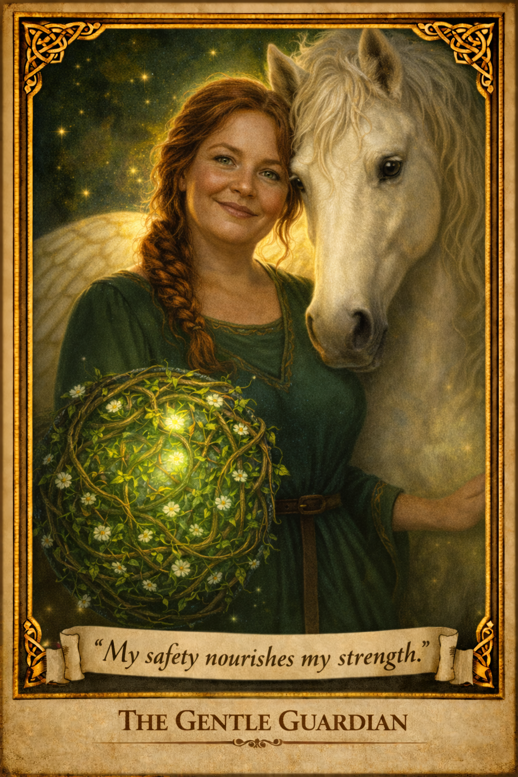 The Gentle Guardian — Enchanted Persona art