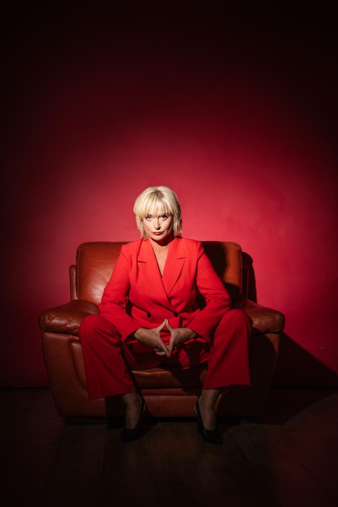 Trudi Roscouet speaking at an event