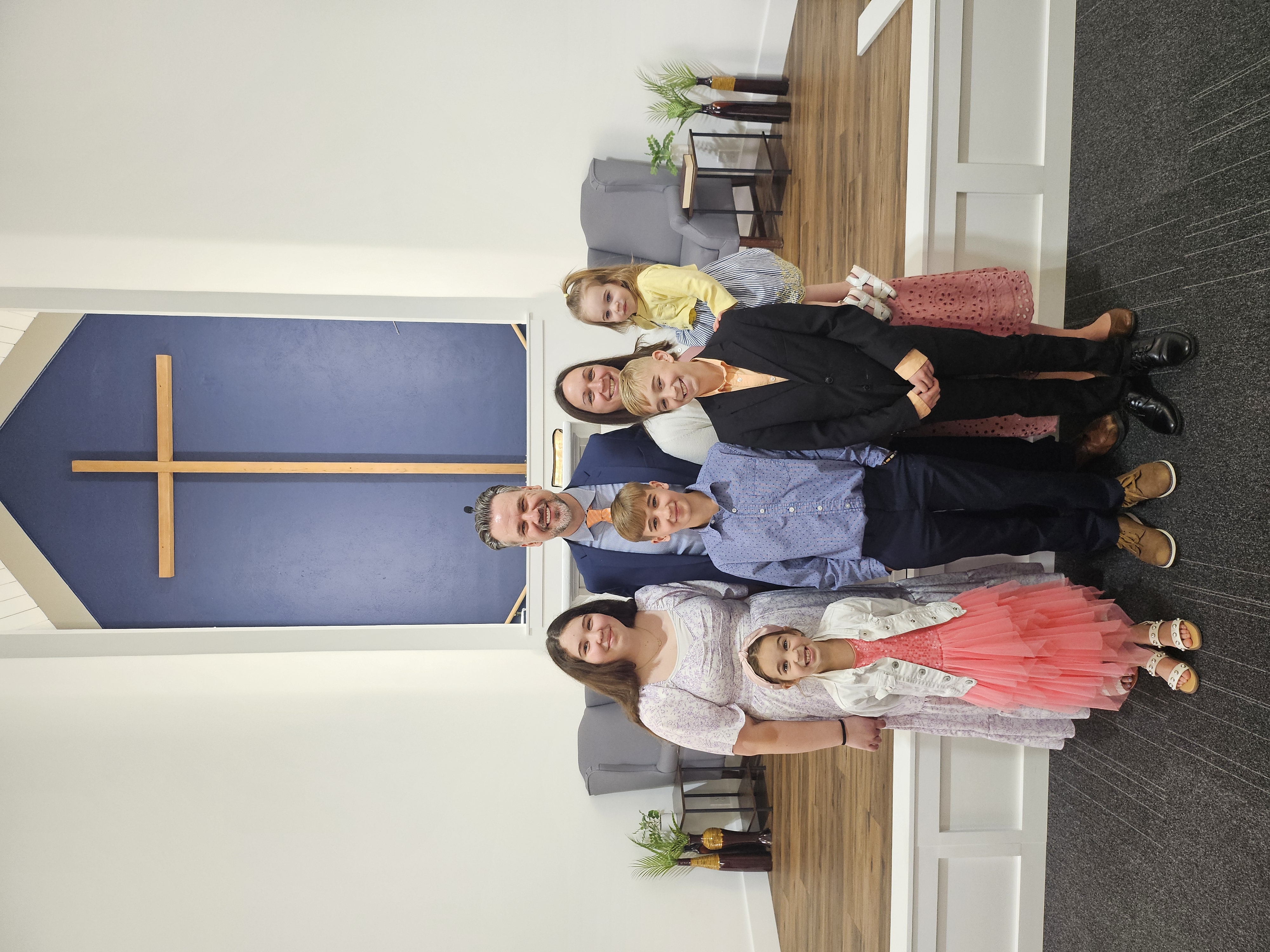 Pastor Daniel Novy and family