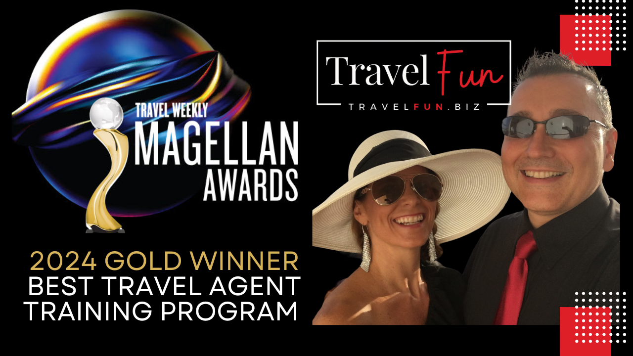 Homepage screenshot of agents.travelfunbiz.com