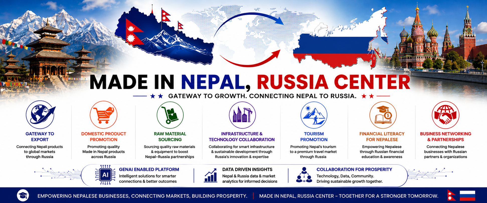 Made in Nepal, Russia Center Coverpage