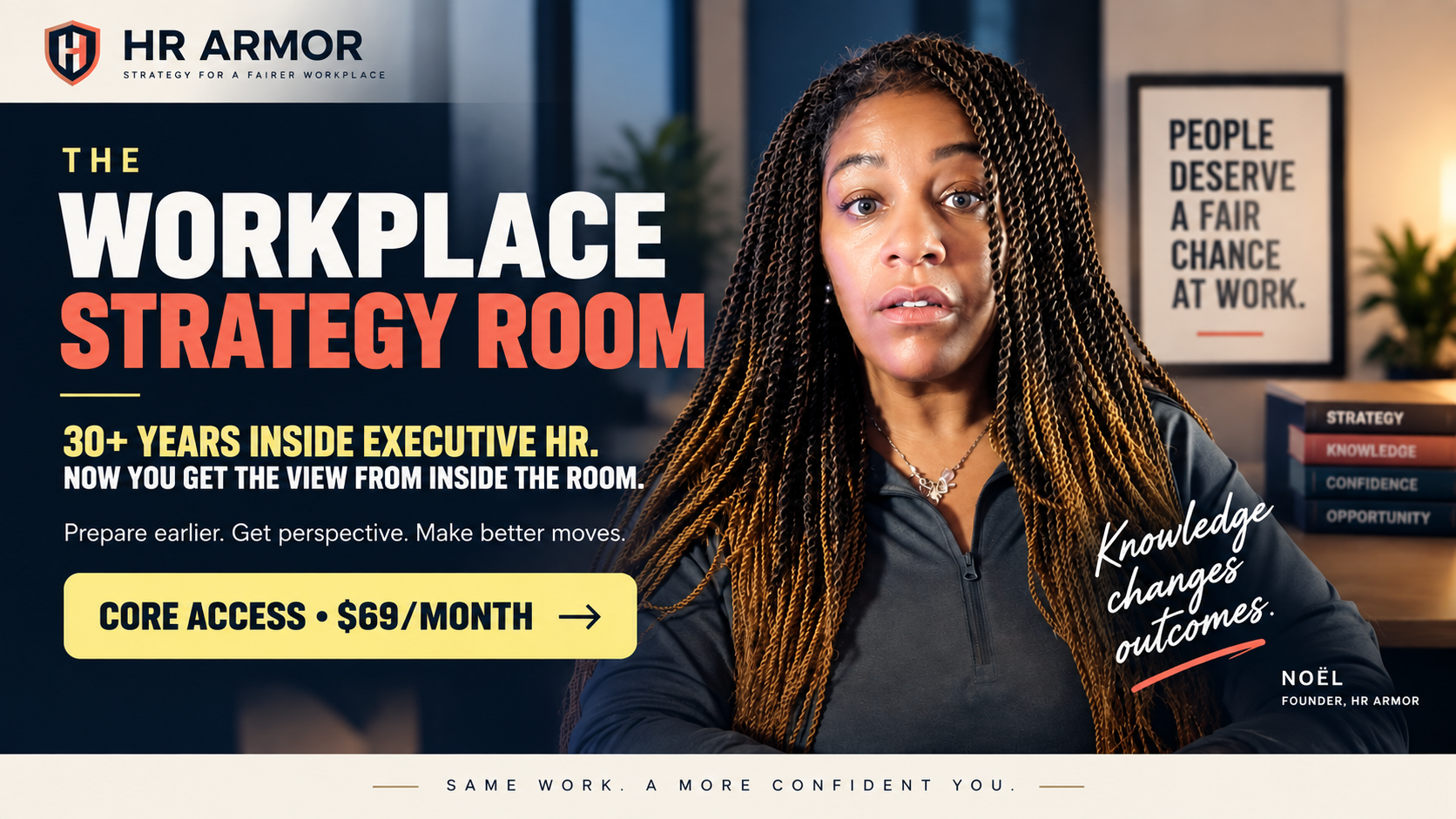 HR Armor Workplace Strategy Room Core Access