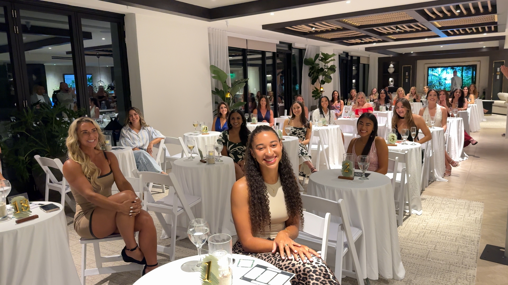 Social hour mingling