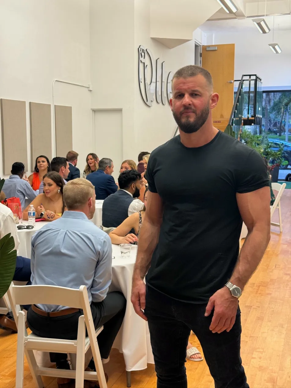 Early MITW event at the Otter in St. Pete — our first in-person events