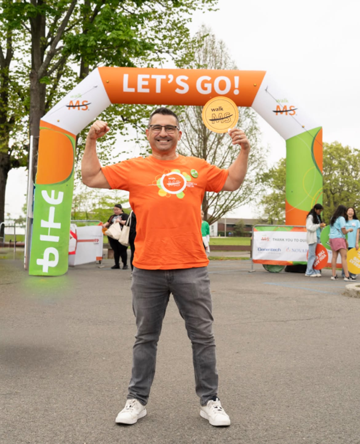 Anthony Lobosco at Walk MS