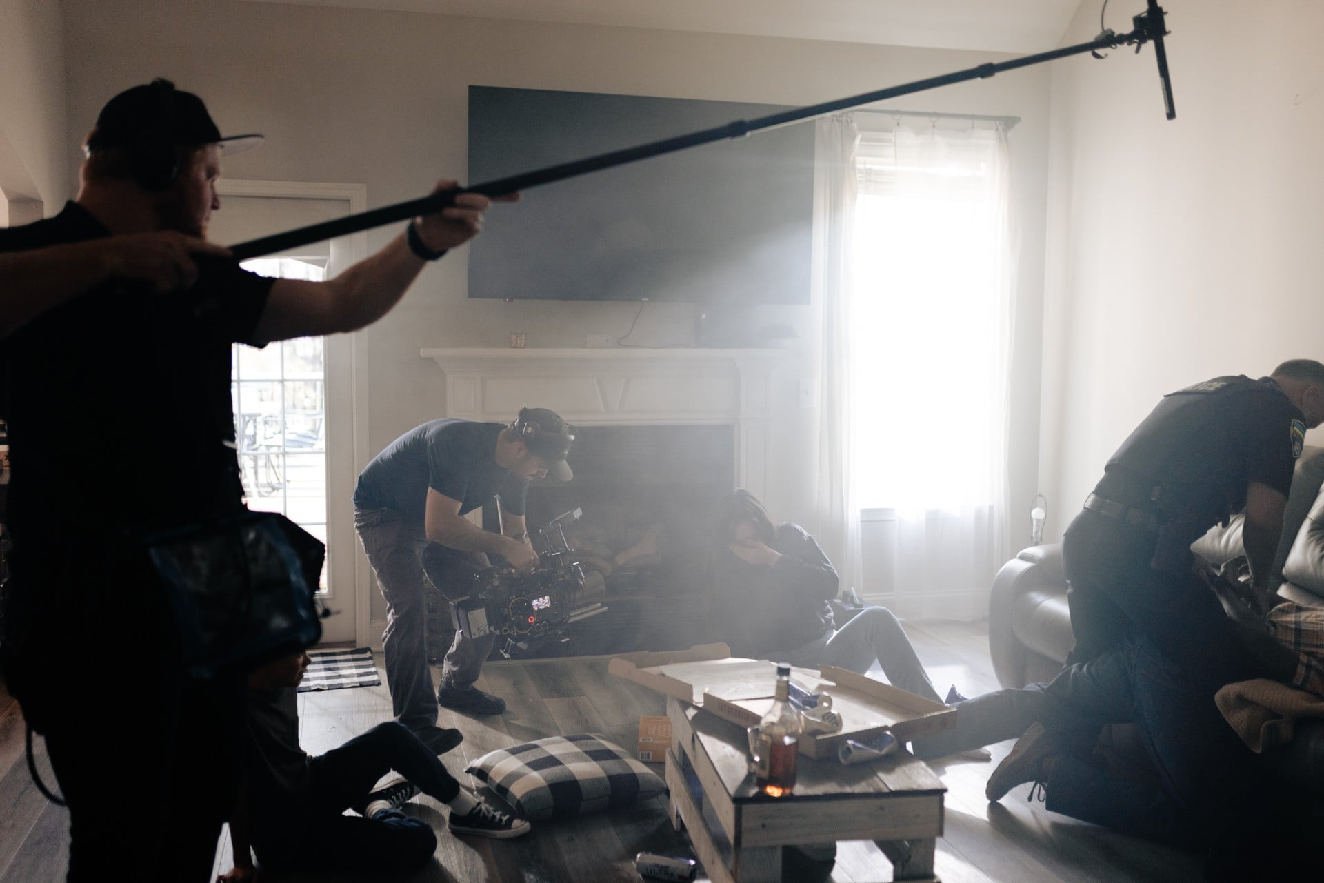 Round 7 Productions on set