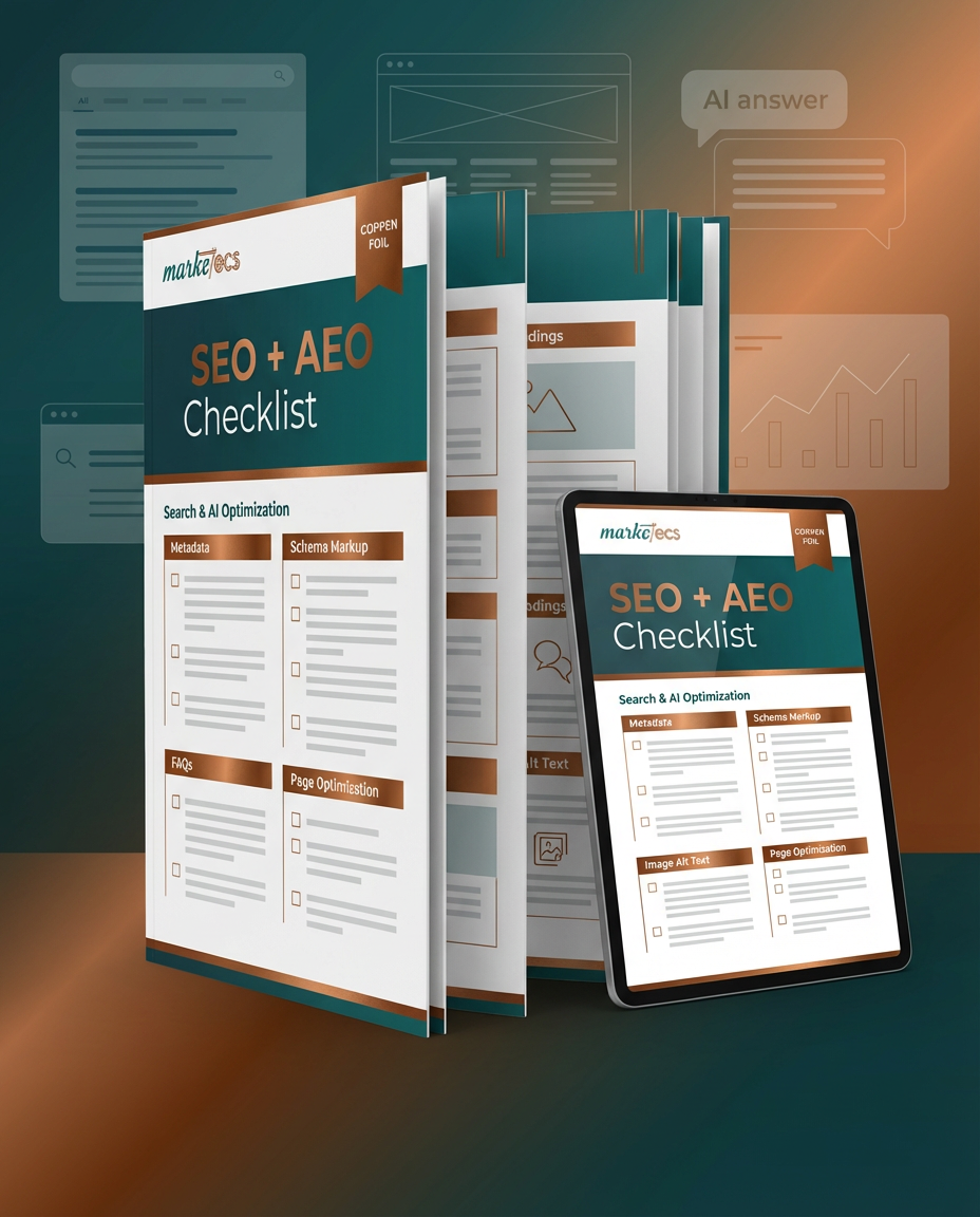SEO Checklist | AEO Checklist | Get your website found by Google | Get your website found by AI