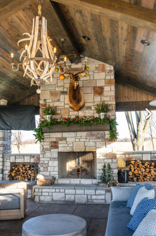 A beautifully installed custom fireplace design showcasing expert craftsmanship 2