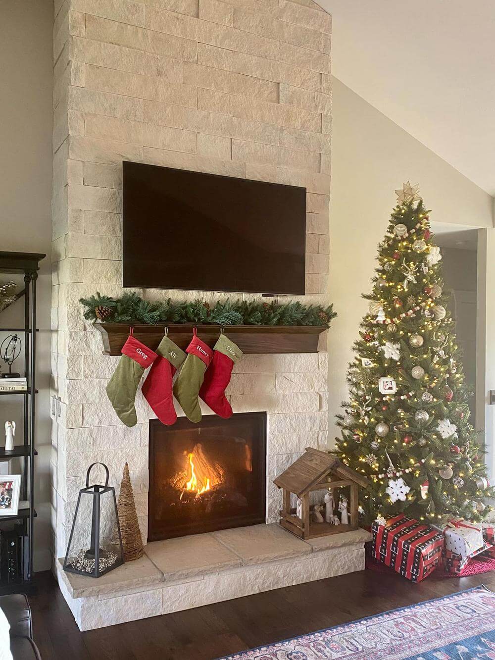A beautifully installed custom fireplace design showcasing expert craftsmanship 12