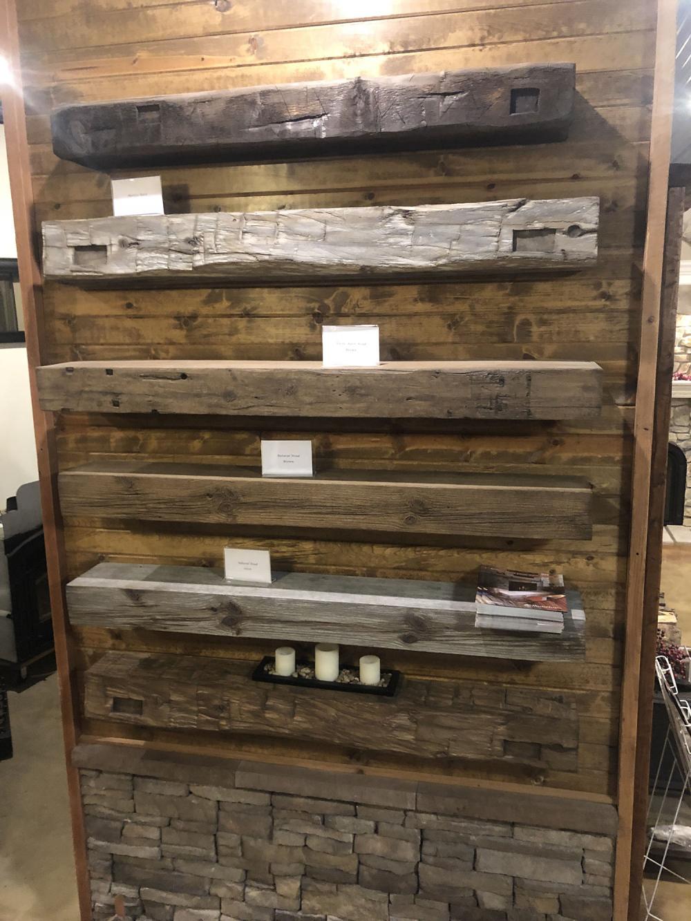 Expertly stained wood trim and molding