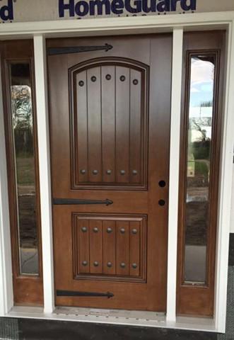 Custom door and trim design example 4