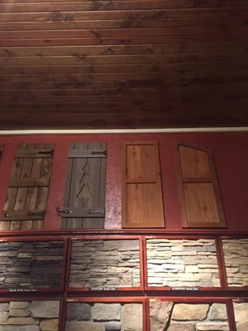 Seamless in-house wood finishing example