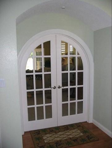 Custom door and trim design example 2